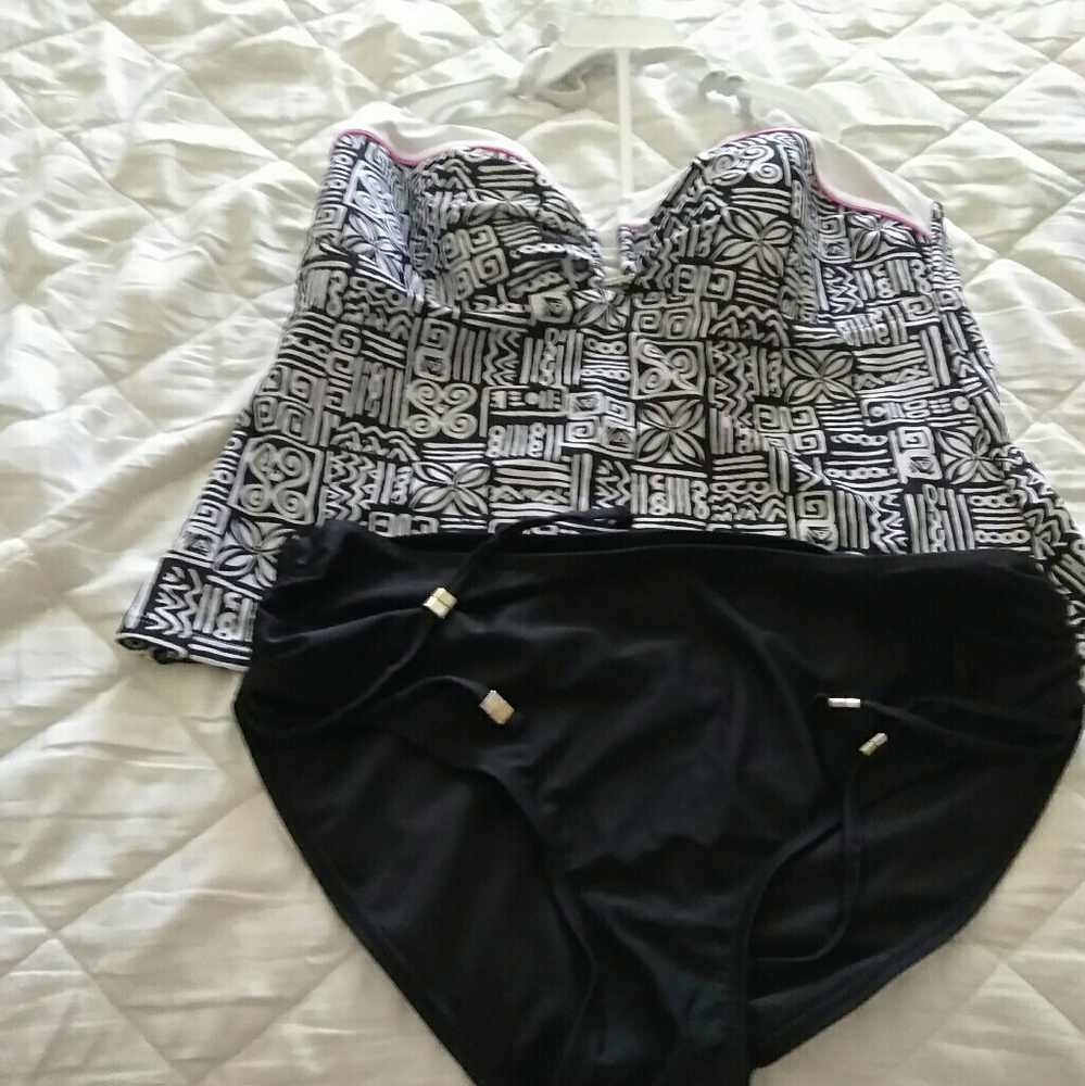 Plus size DD XL bathing suit set